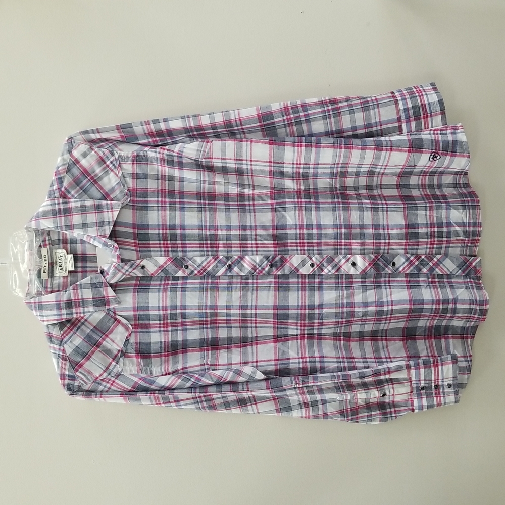 Ariat Marlowe Shirt NWT snap button women's Large